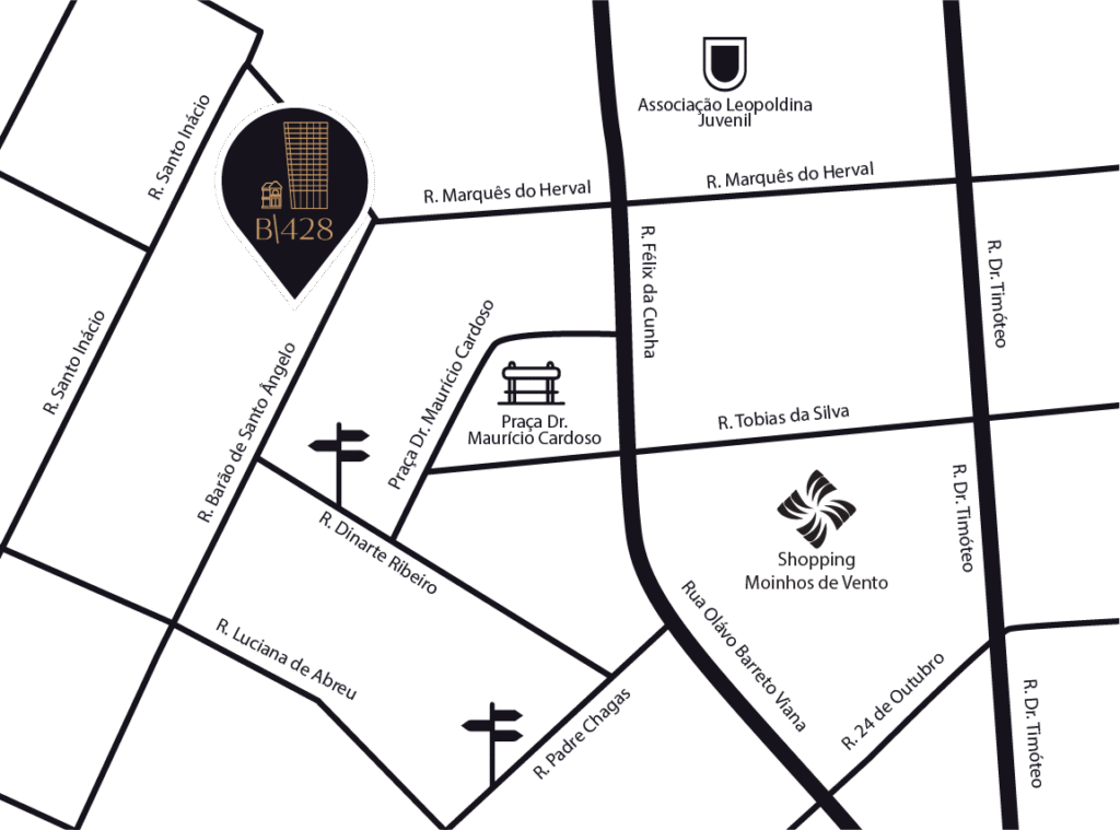 Barão 428 Woss Barão de Santo Ângelo - Localização